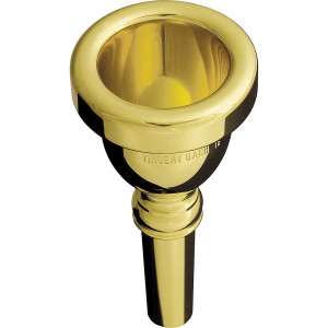 BACH Gold Plated Tuba Mouthpiece 